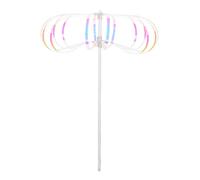 BESPORTBLE Varita Mágica de Burbujas para Juguete Sensorial Varita Giratoria con Efecto Visual para Fiestas y Diversión