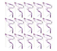 BESPORTBLE Varitas de Estrella para Boda 24 Piezas Varitas de Hada con Campanas Cintas de Encaje Multicolor Accesorio Ligero para Decoración de Fiesta y Celebración Infantil