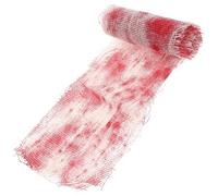 BESPORTBLE Vendaje De Gasa Sangrienta Para Halloween: Decoración De Vendaje Aterrador Para Halloween Cintas Decorativas De Maquillaje De Momia De 1 M