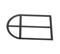 BESPORTBLE Ventanas Miniatura para Casa de Muñecas de Accesorios Decorativos con Marco Rústico y Alta para Baños y Salones Diseño Realista y Artesanal