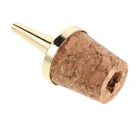 BESPORTBLE Vertedor para Botellas de Vino Tapón de Corcho de Madera Dispensador de Aceite y Licores sin Derrames Accesorio para Bar y Uso en Ocasiones Festivas Cierre Hermético para