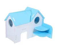 BESPORTBLE Villa De Doble Capa para Hámster, Casa para Dormir para Mascotas, Escondite para Animales Pequeños, Casa para Hámster