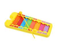 BESPORTBLE Xilófono de Percusión Infantil 8 Notas para Niños Juguete Musical Educativo Instrumento de Aprendizaje Desarrollo Musical para Preescolares Casa 1 Juego