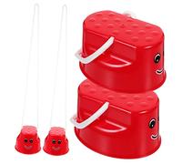 BESPORTBLE Zancos para Niños Pequeños 4 Piezas Juguete de Equilibrio para Zancos para Caminar Juguete Educativo Antideslizante para Actividades al Aire Libre Desarrollo Fuerza