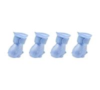 BESPORTBLE Zapatos Impermeables para Perros Pequeños 4 Unidades Tep Antideslizantes para Días de Lluvia y Clima Frío al Aire Libre