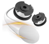 BESPOTCL 2 bobinas de hilo de repuesto para Einhell GE-CT 18/28 Li, compatible con desbrozadora inalámbrica GE-CT 18/260 Li & GE-CT 18/28 Li TC, hilo de nailon 1,6 mm x 5 m, accesorios para