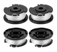 BESPOT obina de hilo de repuesto para Einhell GE-CT 18/28 Li, 4 unidades de hilo de nailon compatible con desbrozadora inalámbrica GE-CT 18/260 Li & GE-CT 18/28 Li TC Accesorios
