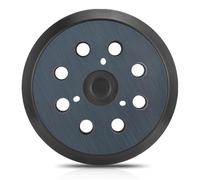 BESPOTCL Disco de lijado de 125 mm, 1 pieza de disco de lijado de de 8 agujeros, compatible con lijadora orbital Makita BO5010 BO5030K BO5031K BO5041K, piezas de repuesto 743081-8/743051-7