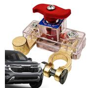 Besreey Botón De Apagado De Batería - Perilla De Control De Aislador De Energía,Botón de Gestión de Energía del Coche,Para Camión Furgoneta Automotriz Taller Vehículo Sedán Autocaravana SUV