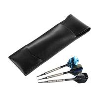 Besreey Cajas de Dardos, Bolsa de Dardos,PU Leather Dart Suptor - Portable Hoques Accesorios Suministros Organizador de Almacenamiento Caso de Transporte para Viajar al Aire Libre Escuela de hogar