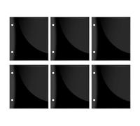 Besreey Carpeta de partituras | Carpeta de 6 piezas A4 - Fundas para libros Organizador para obras de arte Foto Documento | Coro Trompeta