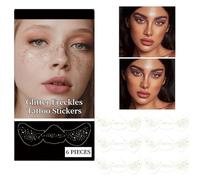 Besreey Lunares De Purpurina | Parches de Maquillaje Impermeables,Pegatinas De Tatuaje De Impermeables Para Rendimiento Diario Festival Reunion Disfraz