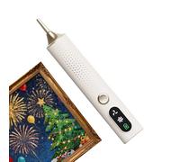 Besreey Pluma Eléctrica para Pintura con Rhinestones - Herramienta Recargable 500mAh 2 Ajustes De Velocidad | Herramientas De Arte Cómodas con Rhinestones | para Hogar Oficina Apartamento Y Viaje