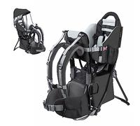 besrey Kraxe - Mochila portabebés con bolsa de almacenamiento, portabebés para viajes, para senderismo de 6 a 36 meses, asiento de hasta 18 kg, plegable