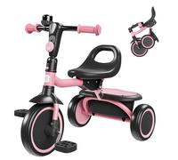 besrey Triciclo para Niños de 18 Meses a 5 Años, Triciclo para Niños Pequeños, Regalo y Juguetes para Niños y Niñas, Triciclos para Niños Unisex