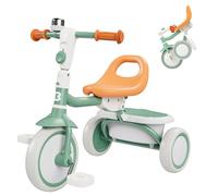 besrey Triciclo para Niños de 18 Meses a 5 Años, Triciclo para Niños Pequeños, Verde