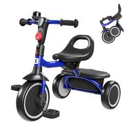 besrey Triciclo para Niños de 24 Meses a 4 Años, Triciclo para Niños Pequeños, Regalo y Juguetes para Niños y Niñas