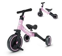 besrey Triciclos para Niños, 5 en 1 Una Bici Multifunción, Adecuado para niños de 1-4 años,Triciclo,Bicicleta,Carro de Equilibrio,Caminante, Altura del Asiento Regulable