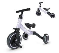 besrey Triciclos para Niños, 5 en 1 Una Bici Multifunción, Adecuado para niños de 1-4 años,Triciclo,Bicicleta,Carro de Equilibrio,Caminante, Altura del Asiento Regulable