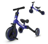 besrey Triciclos para Niños, 5 en 1 Una Bici Multifunción, Adecuado para niños de 1-4 años,Triciclo,Bicicleta,Carro de Equilibrio,Caminante, Altura del Asiento Regulable