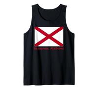 Bessemer Alabama Bandera USA Souvenir Camiseta sin Mangas