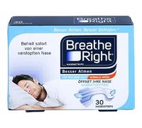 Besser Atmen Breathe Right Nasenpflaster transparent normal, 30 pzas Esparadrapo