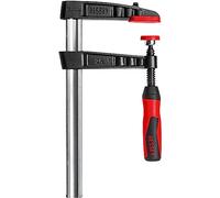 Bessey Apriete TG-2K 100x50mm | Sujeción rígida con hierro maleable reforzado, riel optimizado y cómodo mango 2K para trabajos de madera precisos