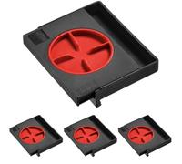 Bessey AV2, Distanciador, Color Rojo/Negro, 4 Unidades (Paquete de 4)