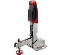 Bessey Bridas de amarre rápido STC-VH 40 mm vertical, brazo abierto y placa base horizontal