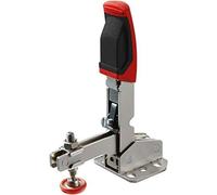 Bessey STC-VH20 Vertical Auto-Ajuste de la cara de la palanca Montaje niquelado Abrazadera Vertical Brida, Plata