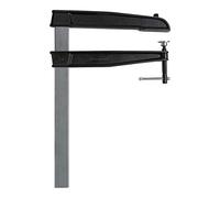 BESSEY TGN40T25K Abrazadera de barra 400mm Negro, Gris abrazadera - Abrazaderas (Abrazadera de barra, 40 cm, Metal, Negro, Gris, 4,36 kg, 1 pieza(s))