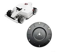 Besshepplo 1 cuchilla robot cortacésped para Mammotion para LUBA 1 AWD para LUBA 2 AWD, placa de disco de repuesto de corte preciso para césped saludable plástico