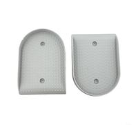 Besshepplo 1 par de pedales de máquina de escalera, antideslizante, plástico ABS, estribo de repuesto para máquinas de escalada y escaladores de gimnasio, color gris, 203 x 145 mm, accesorios fáciles