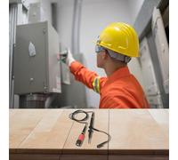 Besshepplo 1 sonda de osciloscopio de alto voltaje P4100 100 MHz ancho de banda 100:1 Atenuación 2KV para osciloscopios digitales virtuales de mano con punta de gancho desmontable y clip de conexión a