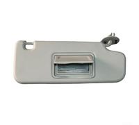 Besshepplo 1 visera solar para parabrisas delantero para Chevrolet para el lado del conductor Aveo 95034256 95034253, material ABS gris, pieza de repuesto interior (derecha)