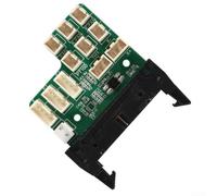 Besshepplo 10S PRO 10 MAX Compatible 30 Pin Interposer Module Transfer Board PCB Cableado Hub para impresora 3D Señal y distribución de energía Bloques de terminales Easy Maintena