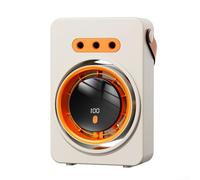 Besshepplo Aire acondicionado portátil con 100 velocidades y tanque de agua de 160 ml alimentado por tipo C Unidad de CA de 4.5 W para oficina en casa, coche, camping, escritorio, gris (blanco)