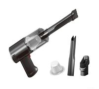Besshepplo Aspirador de mano inalámbrico portátil plegable con filtro HEPA para el hogar y el coche Uso Potente succión removedor de polvo eléctrico Fácil almacenamiento Dispositivo de limpieza