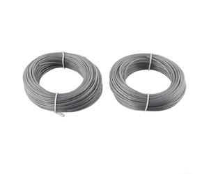 Besshepplo Bobina de línea de recortadora para Bosch ART 24 27 30 36 Li EasyGrassCut Advanced Grass Strimmem Wire 1.65mm 48m Pieza de repuesto F016800462 Accesorio de herramienta de jardín para
