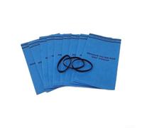 Besshepplo Bolsa de polvo compatible para aspiradoras Craftsman 9-38737 y VF2000 WS01025F, bolsas de filtro de tela de alta eficiencia, 24 x 14 cm, color azul, paquete de 12 unidades de repuesto