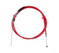 Besshepplo Cable de freno de repuesto para scooter eléctrico Segway E3 Pro, alambre de acero inoxidable de alta resistencia con revestimiento de PVC, resistente al desgaste, color rojo, fácil de