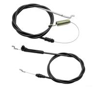 Besshepplo Cable de freno y kit de cable de tracción para cortacésped Toro 21462 21464 21465 21466 que reemplaza OEM 139-6594 139-6595 núcleo de acero fácil instalar piezas de repuesto para jardín