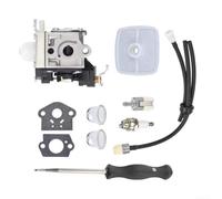 Besshepplo Carburador para Repuesto A021003660 A021003661 para Sopladora | Compatible PB-250, ES-250, incluye para filtro aire, línea para combustible, herramientas para ajuste, bujía, juntas