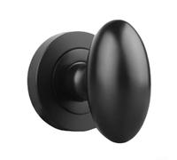 Besshepplo Cerradura de puerta oculta invisible de una sola cara, sin llave, para puertas interiores de baño ignífugas de 35 mm a 45 mm de grosor, aleación de zinc, diseño minimalista moderno, negro o