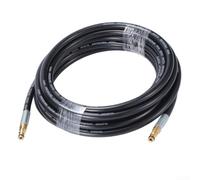 Besshepplo Conectores de manguera de repuesto para lavadora a presión, manguera de lavado eléctrico para KARCHER diseñada para la serie K de K2 a K 7, construcción de goma y acero (5 m)