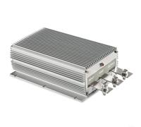 Besshepplo Convertidor IP68 de 12 V a 28 V CC de 40 A 1120 W, regulador de fuente de alimentación, carcasa de aluminio, impermeable, a prueba de polvo, a prueba de golpes, para coche, camión, uso al
