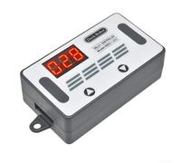 Besshepplo Dual MOS DC 5V-30V Relé de retardo de tiempo con pantalla digital LED disparador de alto nivel 15A 400W capacidad de carga para bomba de motor válvula solenoide Control de tira de luz LED