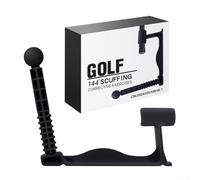 Besshepplo Entrenador de swing de golf, herramienta de corrección de codo de 144 grados para alineación de muñeca y antebrazo, mejora la precisión del plano de swing y la distancia, ayuda de práctica
