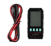 Besshepplo FY106A Multímetro Digital 600V 4A AC DC Voltaje Corriente Probador Pantalla Grande LCD Retroiluminación Linterna True RMS Auto Manual Rango Resistencia Frecuencia Continuidad NCV Live W