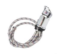 Besshepplo Grifo Mezclador de Ducha para Caravana RV, Salida G1/2, Tubo de desagüe de 80 cm, válvula de Control de Temperatura para caravanas y autocaravanas (Rojo/Azul).